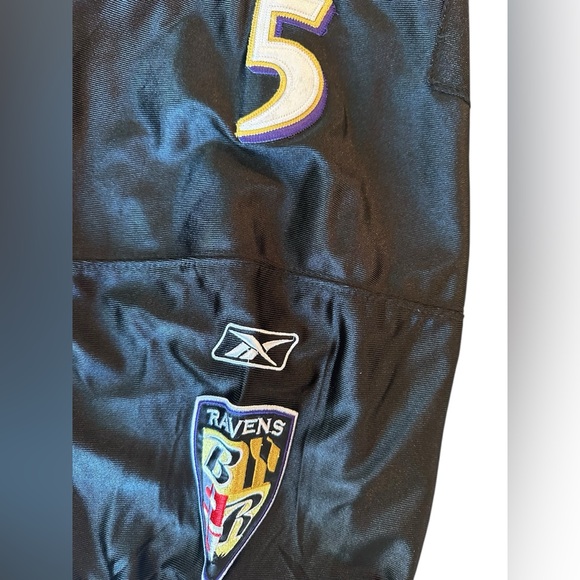 Reebok Men Baltimore Ravens Joe Flacco Stitched Jersey Sz 52‎ - Picture 7 of 10